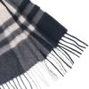 ジョシュアエリス JOSHUA ELLIS マフラー 中判ストール スカーフ PRIMARY BLACK WATCH SCARF カシミア 190×37cm