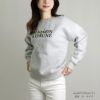 メゾンキツネ MAISON KITSUNE レディース トレーナー スウェット フラワーズコンフォートスウェット LW00305KM0307 グレー