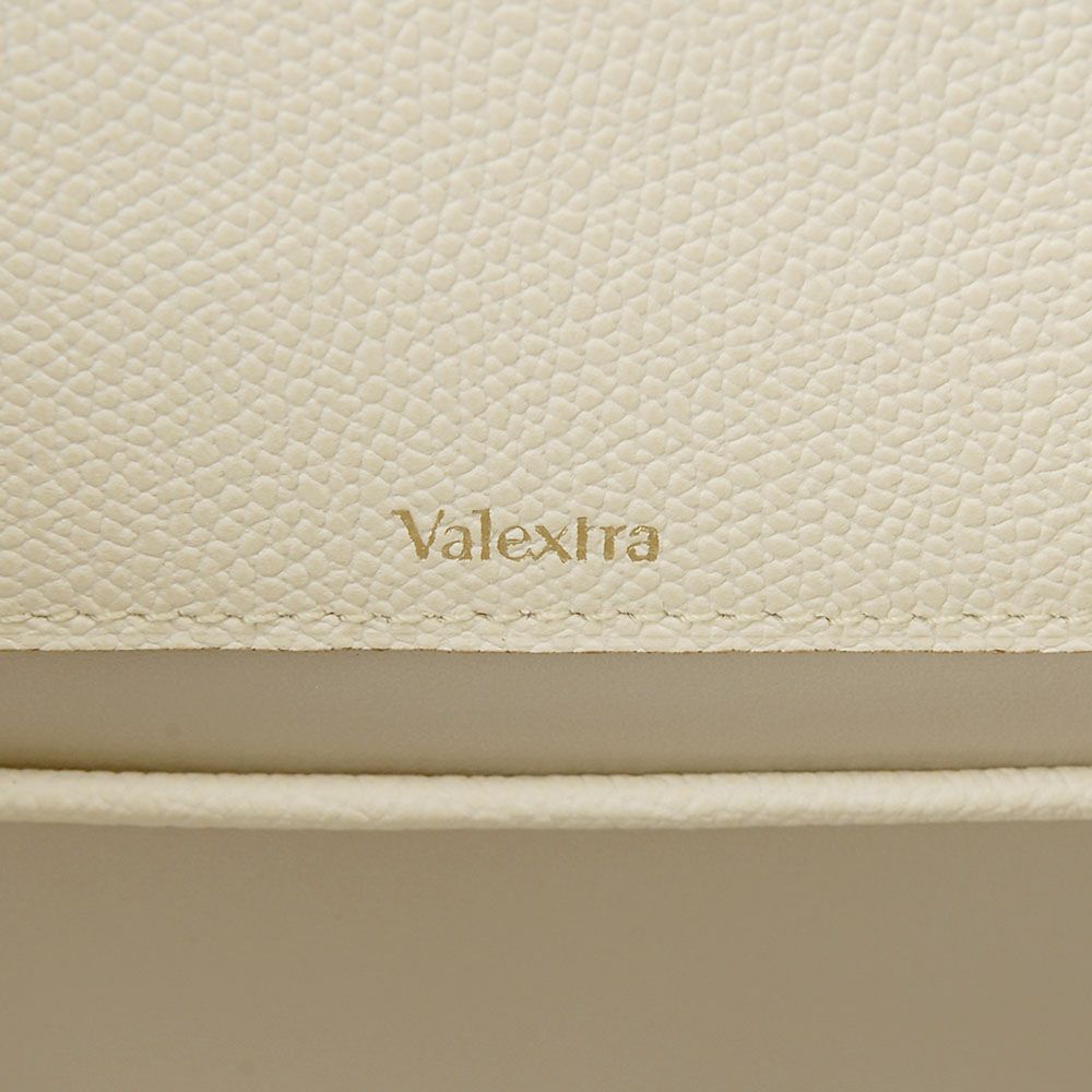 ヴァレクストラ VALEXTRA 2WAYバッグ イジィデ WBES00360 28 LOC 99WW (V5E36 028 000W OC) ホワイト ミニ