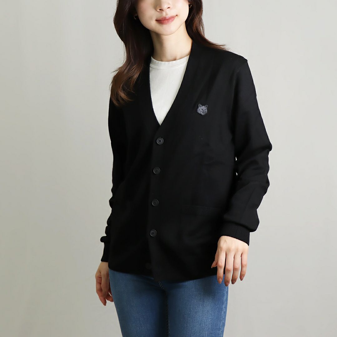 メゾンキツネ MAISON KITSUNE ユニセックス メンズ レディース ニット 