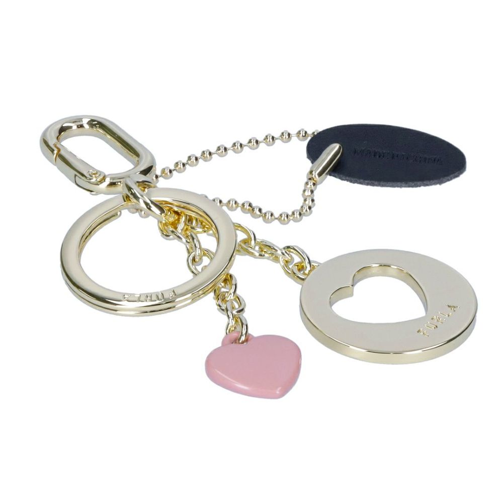 フルラ FURLA キーリング キーホルダー FURLA CRYSTAL フルラクリスタル KEYRING HEART WR00543 MT0000 ゴールド