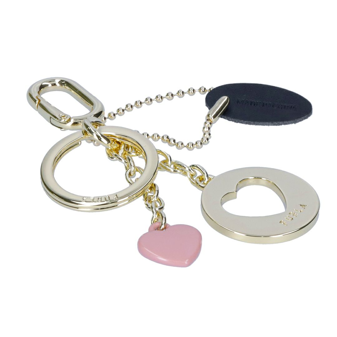 フルラ FURLA キーリング キーホルダー FURLA CRYSTAL フルラクリスタル KEYRING HEART WR00543 MT0000 ゴールド