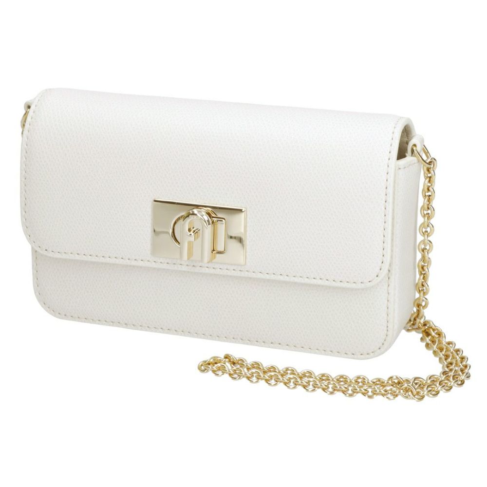 フルラ FURLA ショルダーバッグ クロスボディー チェーンショルダー FURLA 1927 WE00265 ARE000 ホワイト MINI CROSSBODY