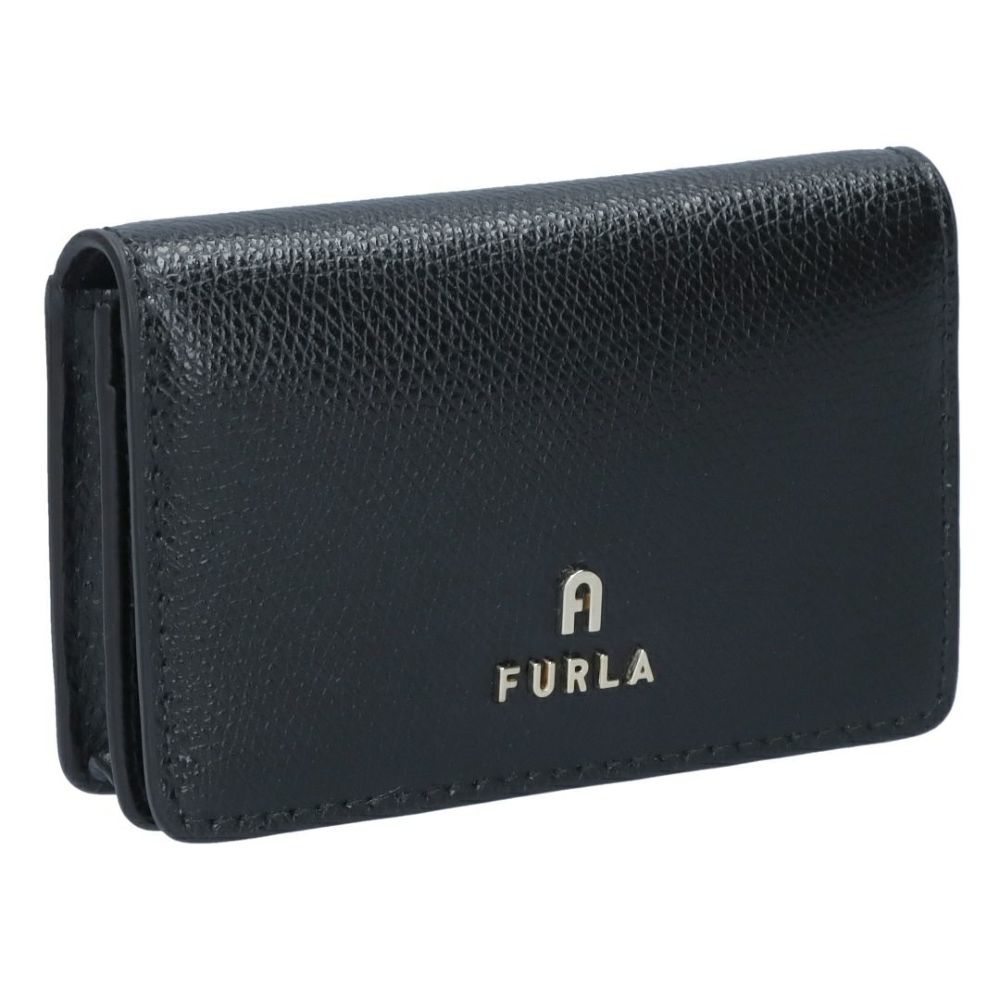 フルラ FURLA カードケース 名刺入れ FURLA CRYSTAL WP00408 ARE060 ブラック BUSINESS CARD CASE