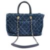 【リユース品】 シャネル CHANEL バッグ ショルダーバッグ デニム2WAYバッグ A57974 ブルー/ゴールド金具 【お取り寄せ】