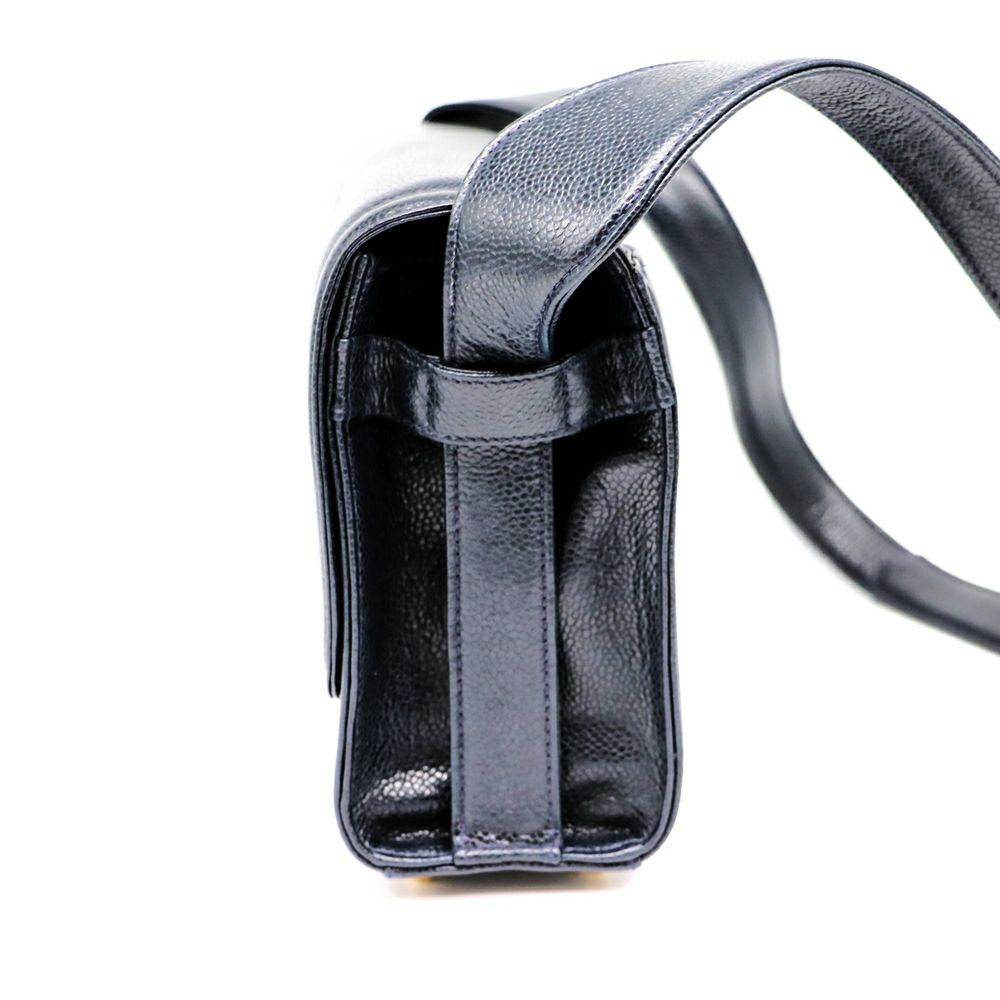 【リユース品】 シャネル CHANEL バッグ ショルダーバッグ ココマーク ショルダーバッグ ブラック/ゴールド金具 【お取り寄せ】