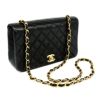 【リユース品】 シャネル CHANEL バッグ ショルダーバッグ シングルフラップチェーンショルダーバッグ A03568 ブラック/ゴールド金具 【お取り寄せ】