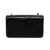 【リユース品】 シャネル CHANEL バッグ ショルダーバッグ シングルフラップチェーンショルダーバッグ A03568 ブラック/ゴールド金具 【お取り寄せ】