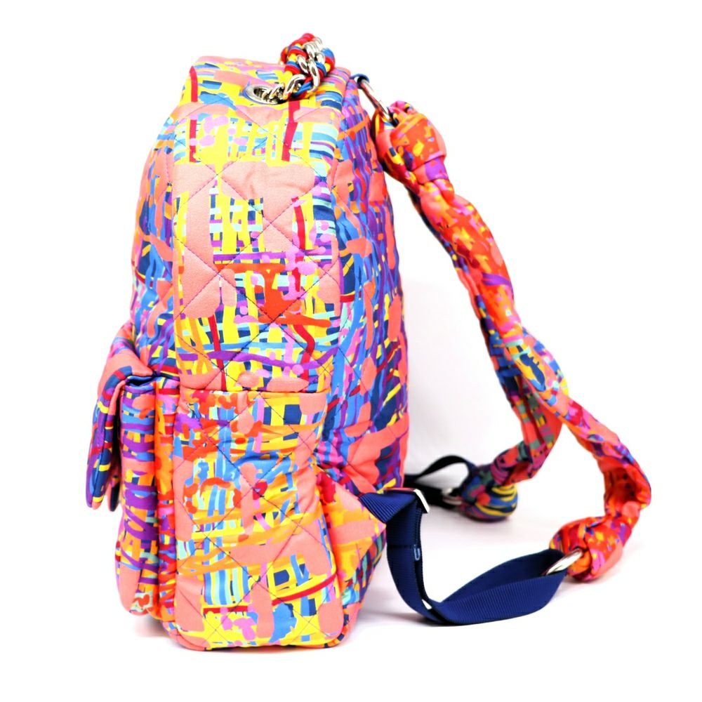 【リユース品】 シャネル CHANEL バッグ リュックサック リュックサック A57104 マルチカラー/シルバー金具 【お取り寄せ】