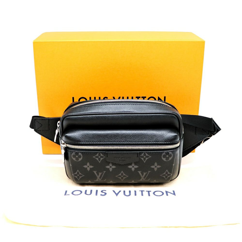 【リユース品】 ルイヴィトン LOUIS VUITTON バッグ ボディバッグ バムバッグ アウトドア M30245 ブラック系/シルバー金具 【お取り寄せ】