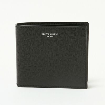 サンローランパリ SAINT LAURENT PARIS メンズ 折財布 二つ折り財布 小銭入れ付き 396303 H3Z2W ブラック |  海外ブランド・ファッション通販 | X-SELL エクセル