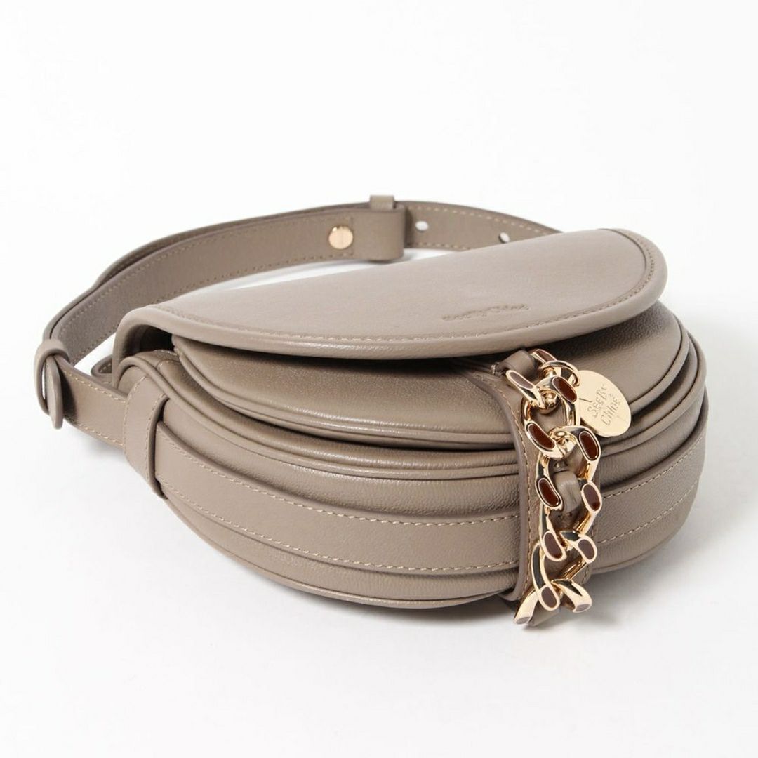 シーバイクロエ ショルダーバッグ 【MARA：マラ】SMALL CHS21WSB39 388 グレー系(23W MOTTY GREY） SEE BY CHLOE