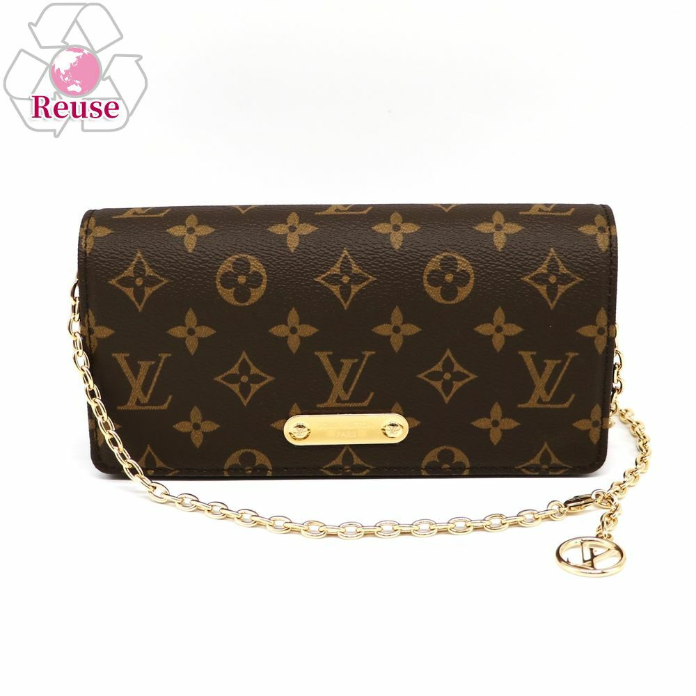 リユース品】 ルイヴィトン LOUIS VUITTON バッグ ショルダーバッグ ウォレット オン チェーン・リリー M82509 ブラウン系  【お取り寄せ】 | 海外ブランド・ファッション通販 | X-SELL エクセル