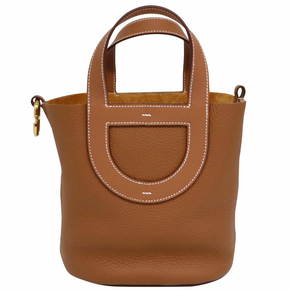 【リユース品】 エルメス HERMES バッグ ハンドバッグ イン・ザ・ループ18 ゴールド/ゴールド金具 【お取り寄せ】