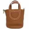 【リユース品】 エルメス HERMES バッグ ハンドバッグ イン・ザ・ループ18 ゴールド/ゴールド金具 【お取り寄せ】
