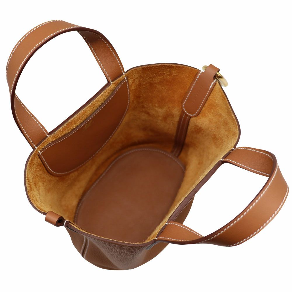 【リユース品】 エルメス HERMES バッグ ハンドバッグ イン・ザ・ループ18 ゴールド/ゴールド金具 【お取り寄せ】