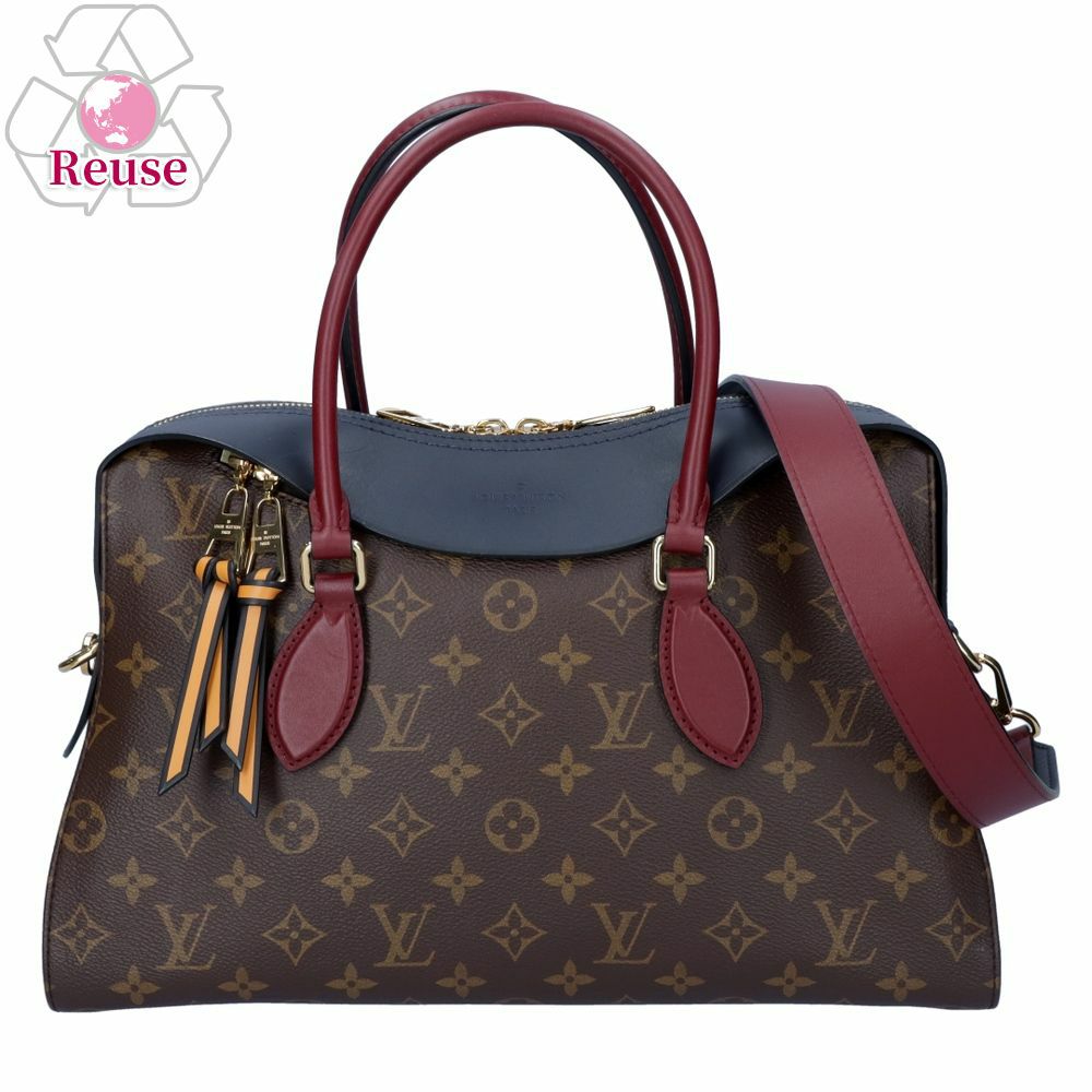 【リユース品】 ルイヴィトン LOUIS VUITTON バッグ 2WAYバッグ テュイルリートート M43439  ブラウン系×ボルドー系/ゴールド金具 【お取り寄せ】