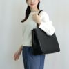 ヴァレクストラ VALEXTRA トートバッグ SHOPPING V-TOTE V-LINE EAST WEST MBVL0021028LRL99 NN NERO