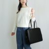 ヴァレクストラ VALEXTRA トートバッグ SHOPPING V-TOTE V-LINE EAST WEST MBVL0021028LRL99 NN NERO