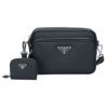 プラダ PRADA ショルダーバッグ SAFFIANO TRAVEL 2VH170 9Z2 OOO F0002 NERO