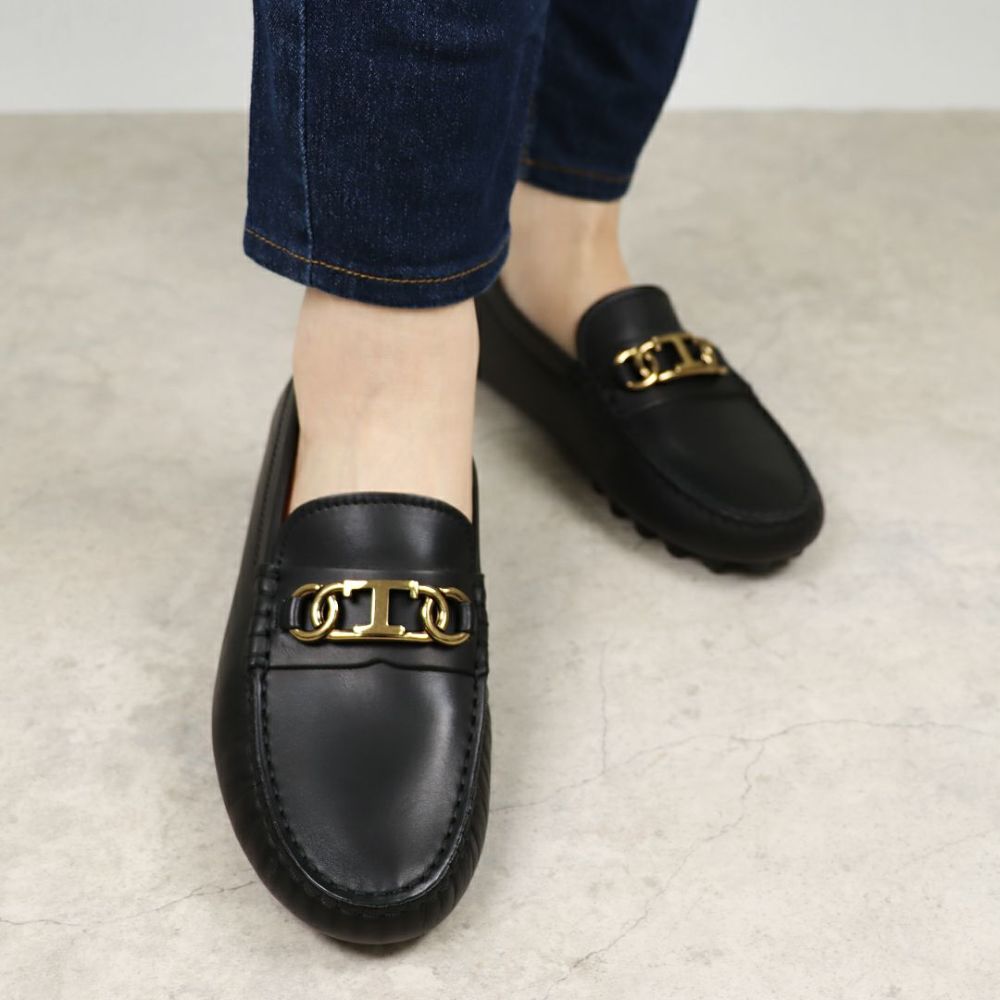 トッズ TOD’S レディースシューズ 靴 ドライビングシューズ XXW52K0HL 10N6M B999 BLACK