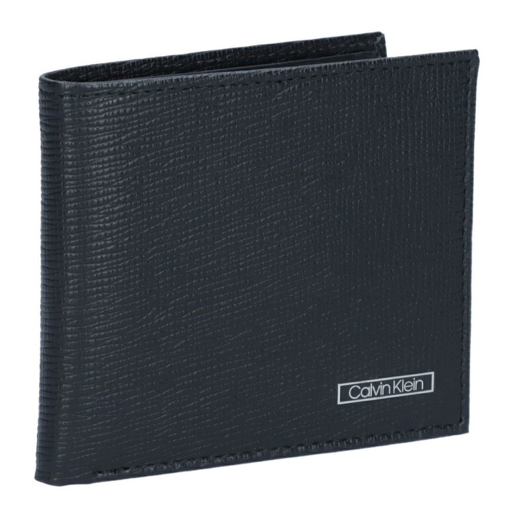 カルバンクライン CALVIN KLEIN メンズ 折財布 二つ折り 小銭入れ付き BILLFOLD WITH COIN POCKET 31CK130009 BLACK