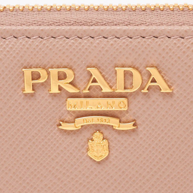プラダ コインケース 小銭入れ 【SAFFIANO METAL】 1MM268 QWA F0236 CIPRIA ベージュ系(F0236/CIPRIA) PRADA