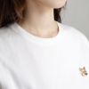 メゾンキツネ MAISON KITSUNE レディース Tシャツ FOX HEAD PATCH LW00105KJ0008