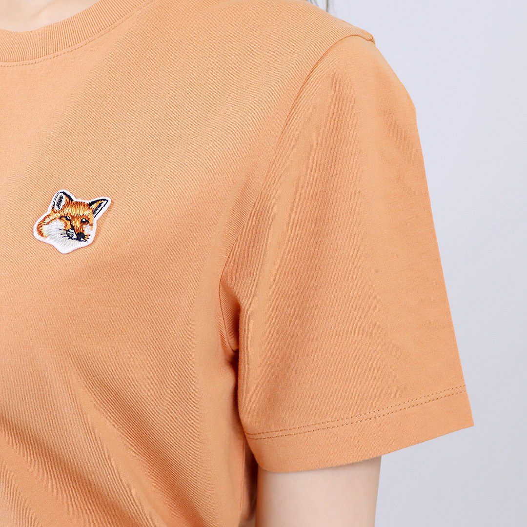 メゾンキツネ MAISON KITSUNE レディース Tシャツ FOX HEAD PATCH LW00105KJ0008