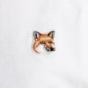 メゾンキツネ MAISON KITSUNE レディース Tシャツ FOX HEAD PATCH LW00105KJ0008