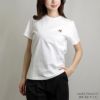 メゾンキツネ MAISON KITSUNE レディース Tシャツ FOX HEAD PATCH LW00105KJ0008