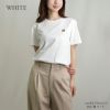 メゾンキツネ MAISON KITSUNE レディース Tシャツ FOX HEAD PATCH LW00105KJ0008