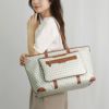 アニヤハインドマーチ ANYA HINDMARCH トートバッグ トート インフライトトート 191890 (5050925191890) CHALK/COGNAC