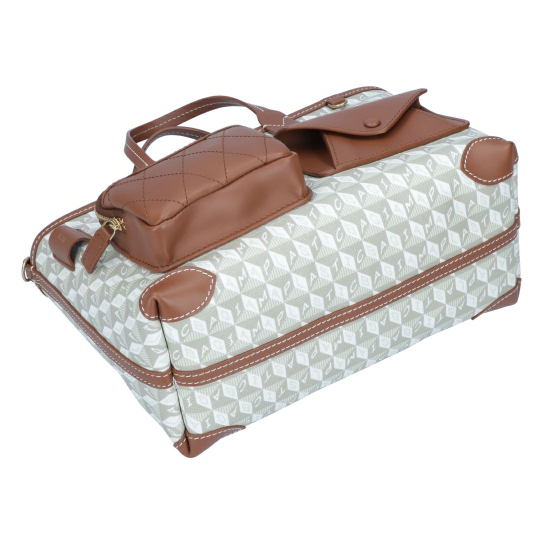 アニヤハインドマーチ ANYA HINDMARCH 2WAYバッグ トート XSポケット 190930 (5050925190930) CHALK/COGNAC