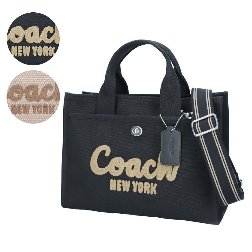 コーチ COACH 2WAYバッグ CP158 LHBLK キャンバス カーゴトート | 海外