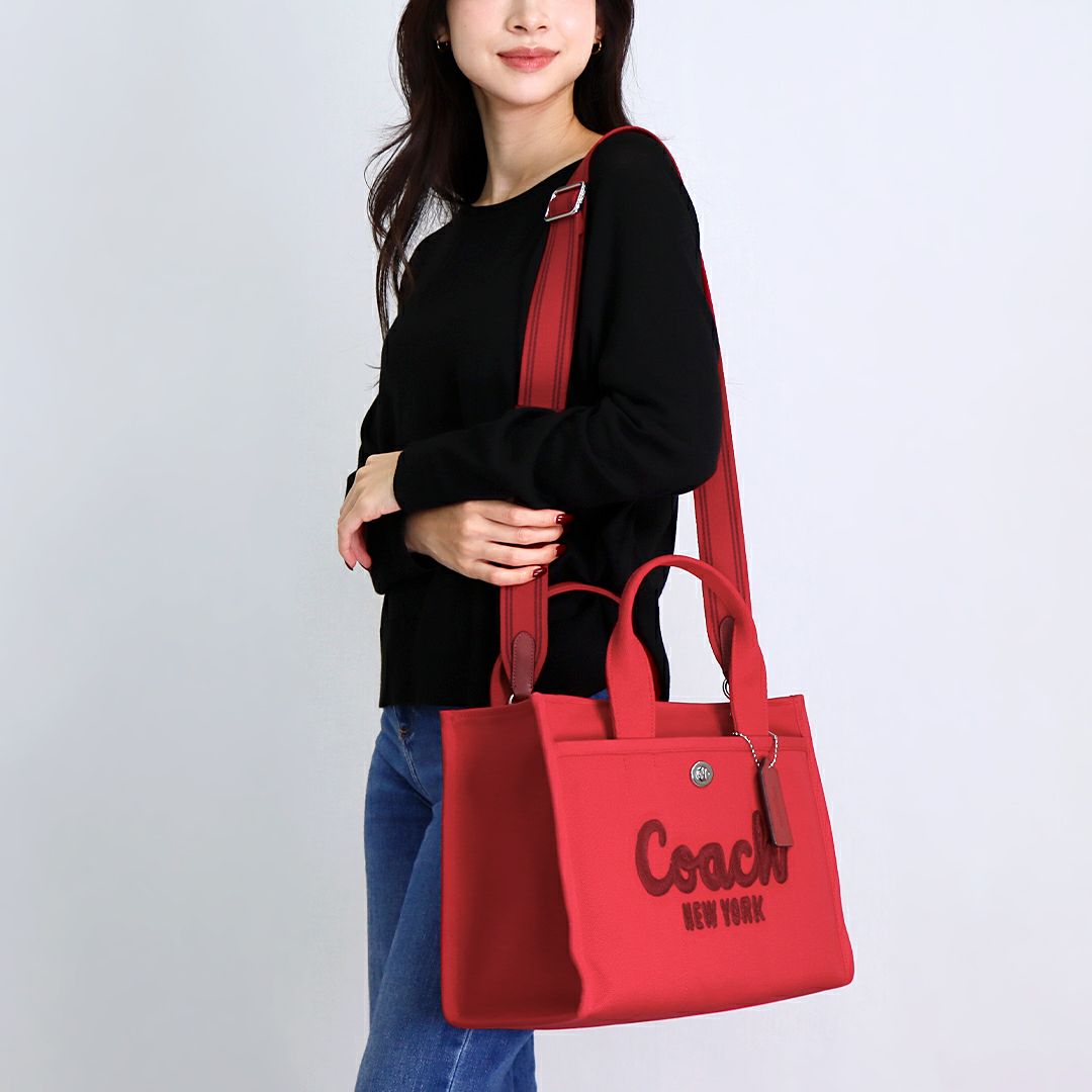 コーチ COACH 2WAYバッグ CP158 キャンバス カーゴトート