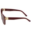 バレンシアガ BALENCIAGA レディース サングラス BB0135SA 003 BURGUNDY GOLD RED