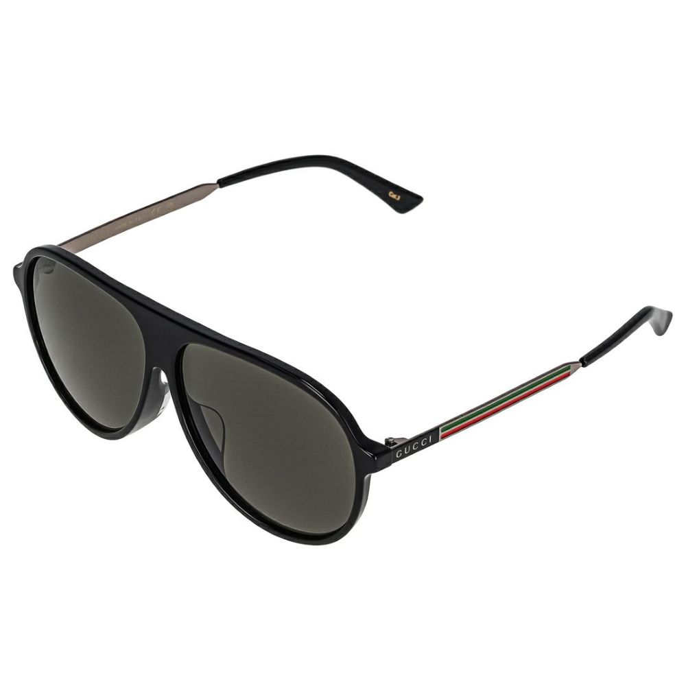 グッチ GUCCI メンズ サングラス GG0829SA 001 ASI SUN MEN BLACK/RUTHENIUMGREY