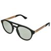 グッチ GUCCI メンズ サングラス GG0689S 004 INT SUN MEN BLACK/GOLD GREY