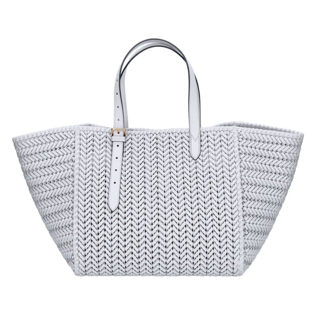 アニヤハインドマーチ ANYA HINDMARCH トートバッグ THE NEESON 157414 ベージュ系(CHALK)