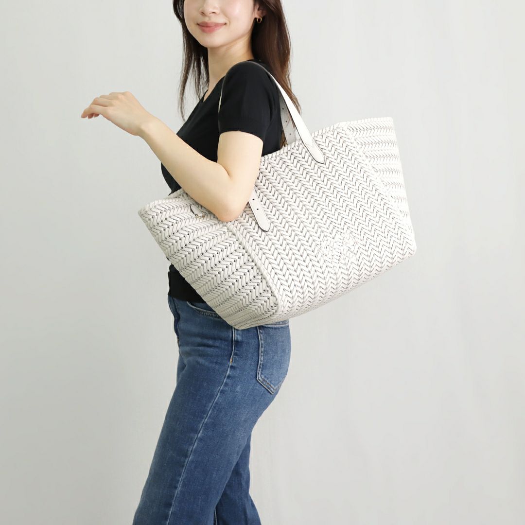 アニヤハインドマーチ ANYA HINDMARCH トートバッグ THE NEESON 157414 ベージュ系(CHALK)