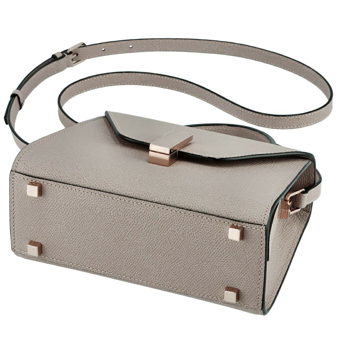 ヴァレクストラ VALEXTRA 2WAYバッグ イジィデ WBES0022 028 LOC 99PD ベージュ系 NUDE (V5E23 028) マイクロ