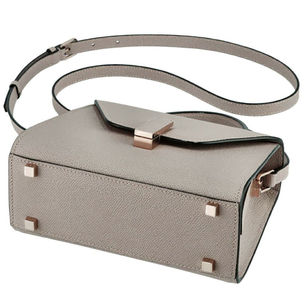 ヴァレクストラ VALEXTRA 2WAYバッグ イジィデ WBES0022 028 LOC 99PD ベージュ系 NUDE (V5E23 028) マイクロ