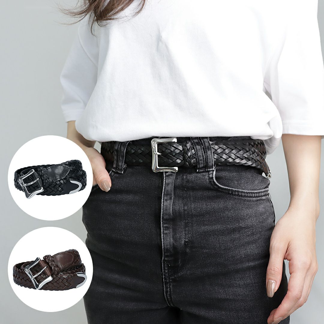 ジェイ＆エムデヴィッドソン J&M DAVIDSON ベルト メッシュベルト BENT  