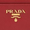 プラダ コインケース 【SAFFIANO METAL】 1PP122 QWA レッド系(F068Z FUOCO) PRADA