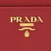 プラダ コインケース 【SAFFIANO METAL】 1PP122 QWA レッド系(F068Z FUOCO) PRADA