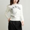 パトゥ PATOU レディース クルーネック セーター ウール ニット KN1108045 001W WHITE