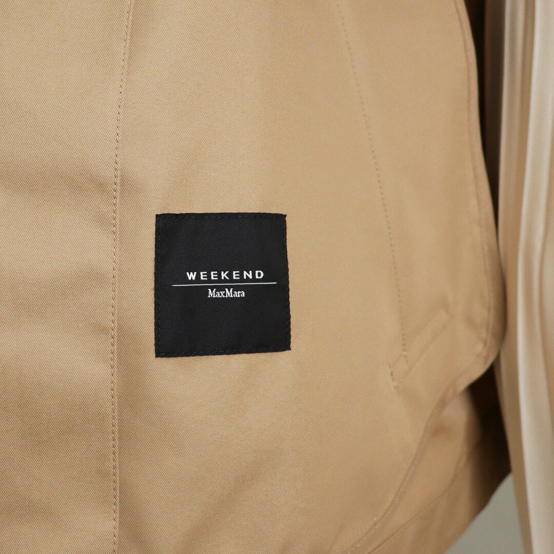 マックスマーラウィークエンド MAXMARA WEEKEND レディース ショートコートトレンチコート スプリングコート BIGLIA 5021071 009 BEIGE