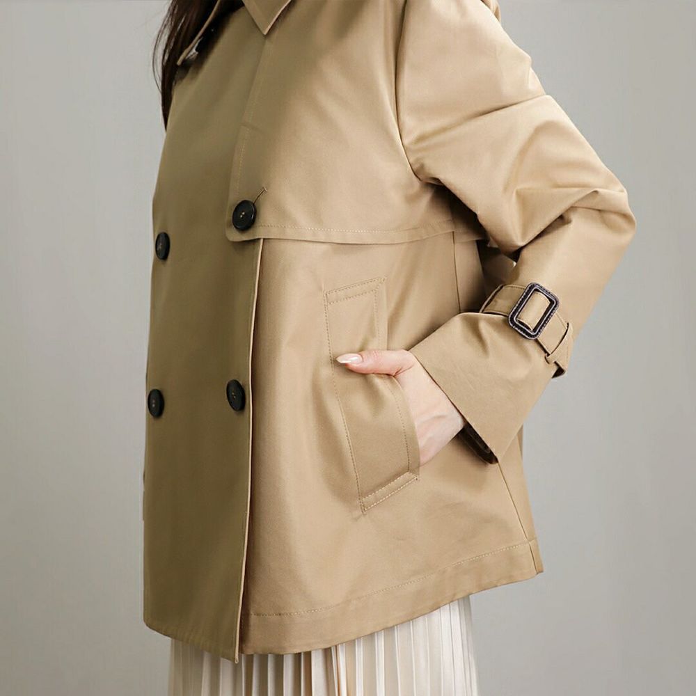 マックスマーラウィークエンド MAXMARA WEEKEND レディース ショートコートトレンチコート スプリングコート BIGLIA 5021071 009 BEIGE