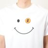 セーブザダック SAVE THE DUCK メンズ 半袖Tシャツ DARLAN DT1197M BESY 00000 WHITE
